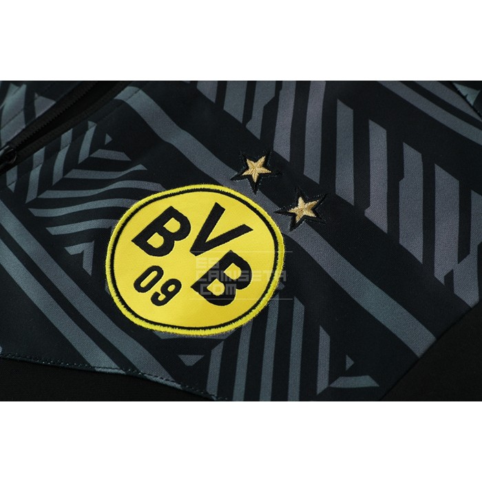 Chandal de Chaqueta del Borussia Dortmund 22-23 Gris - Haga un click en la imagen para cerrar